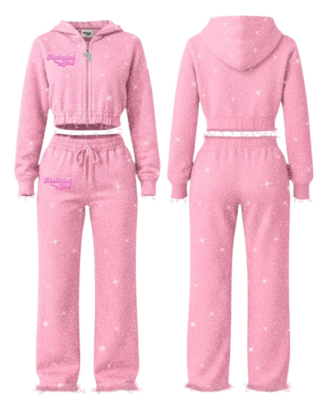 Material Girl Set- Pink
