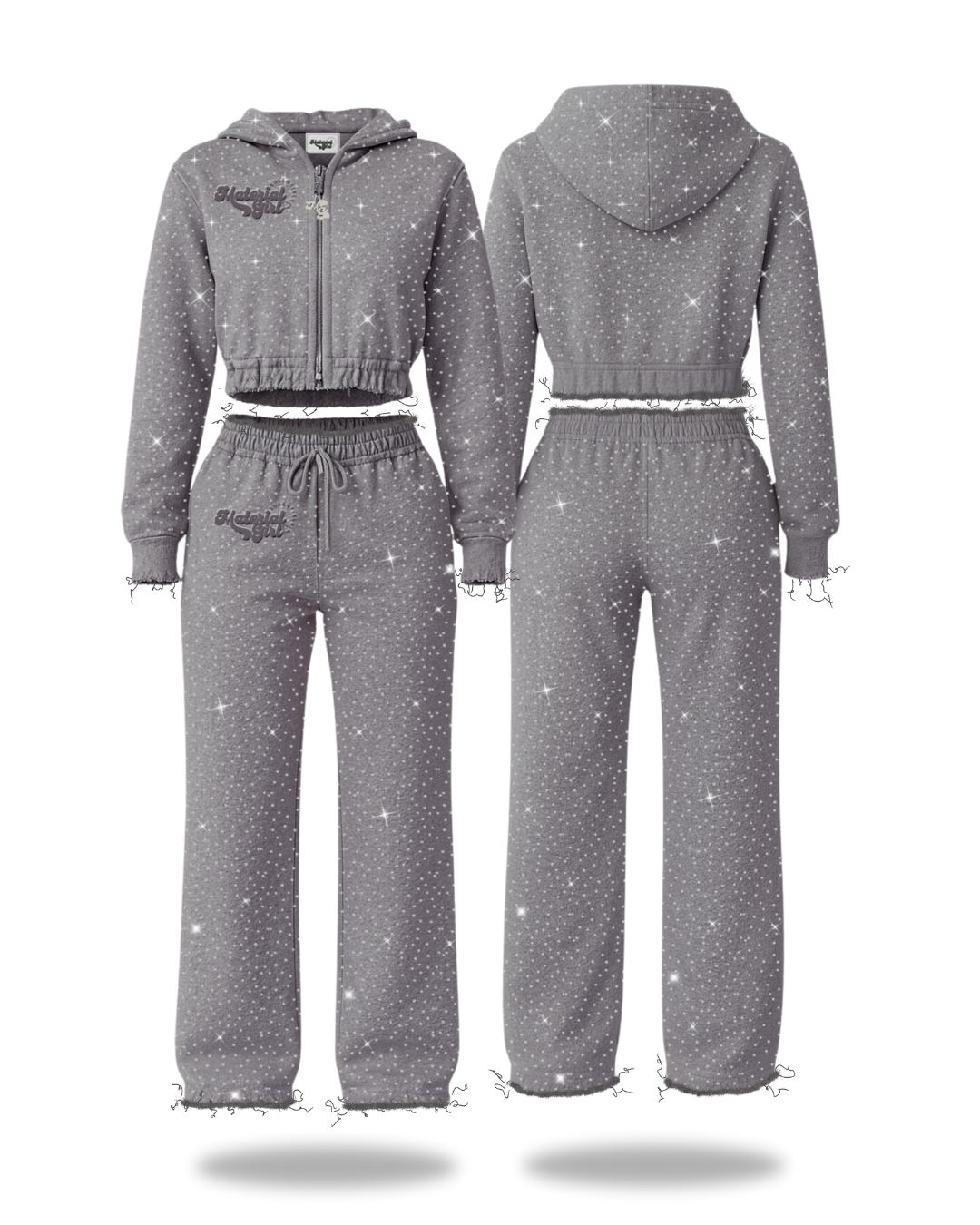 Material Girl Set - Grey