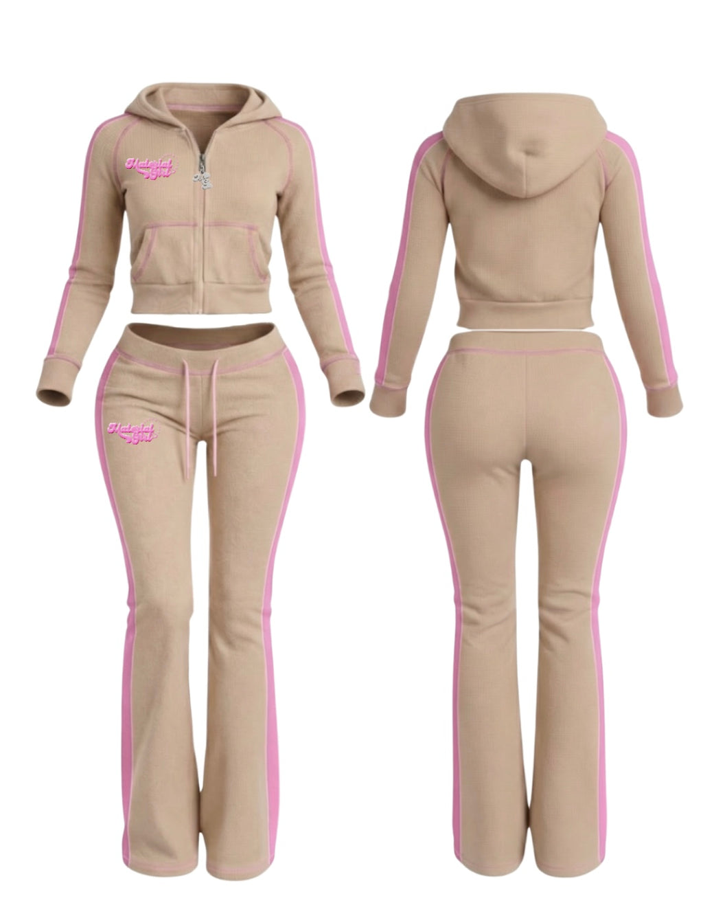 Pink Knit Set