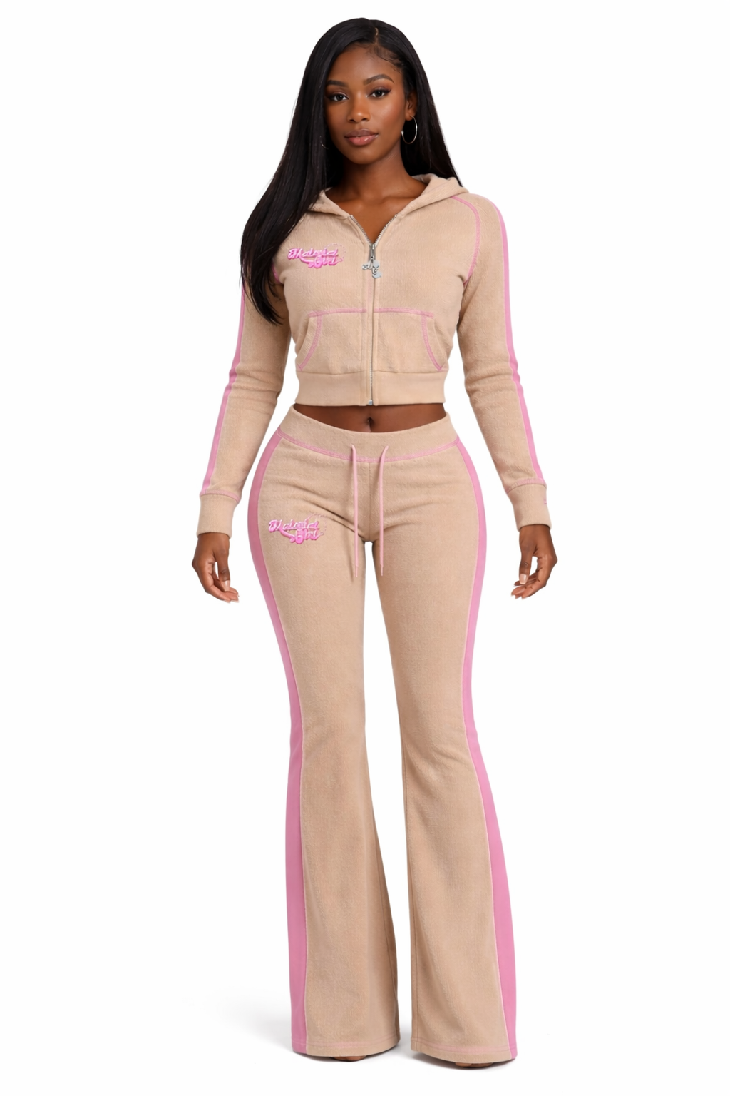 Pink Knit Set