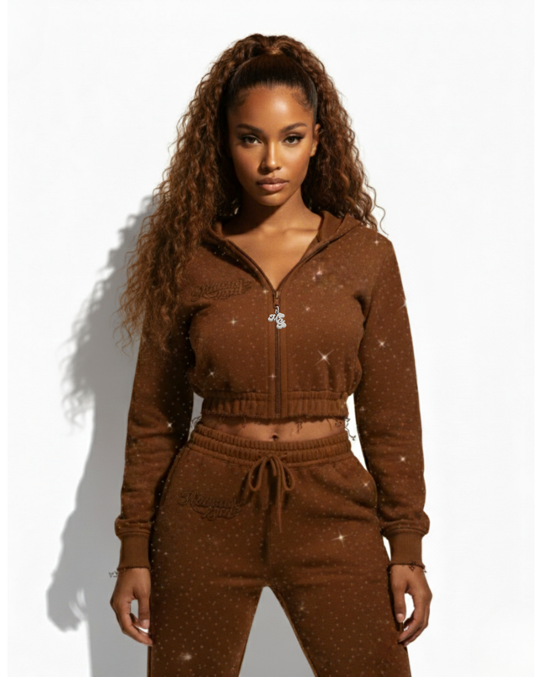 Material Girl Set - Brown