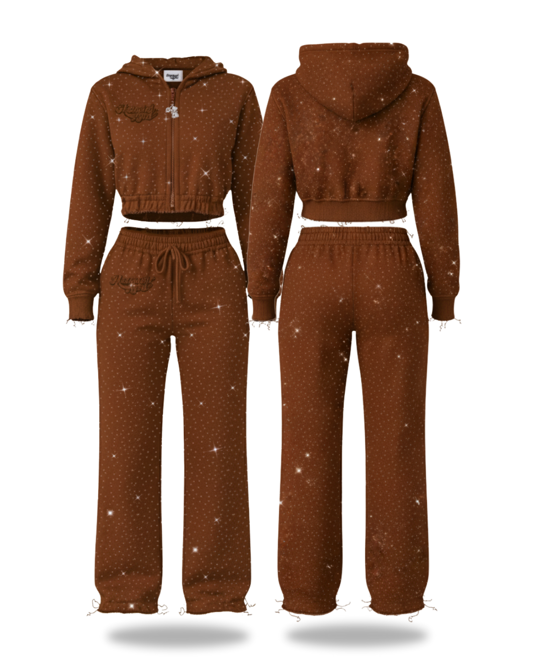 Material Girl Set - Brown