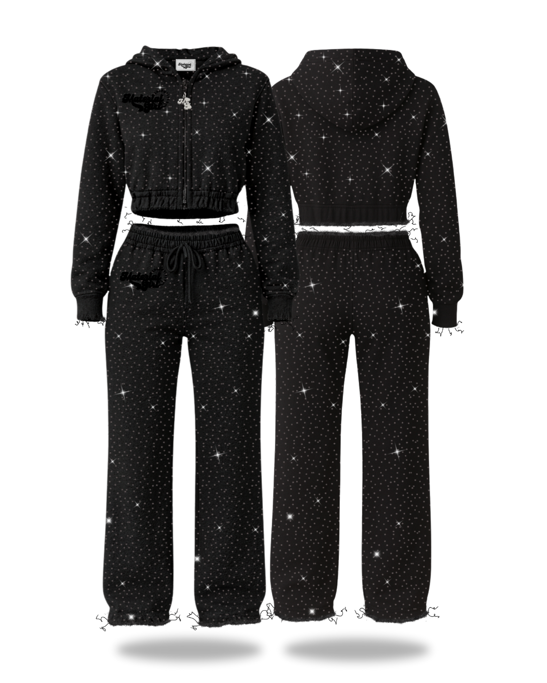 Material Girl Set - Black